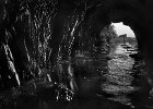 quarry tunnel at blue lake